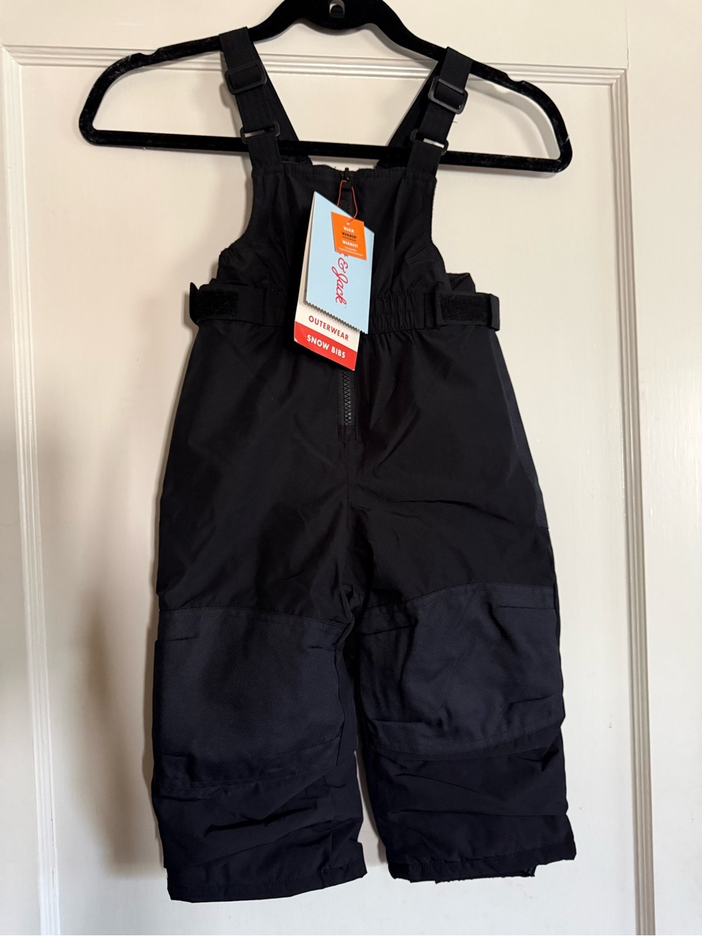 Cat Jack NWT 18 months Kids Black Snow Bib Overalls - Insulated Winter Pants